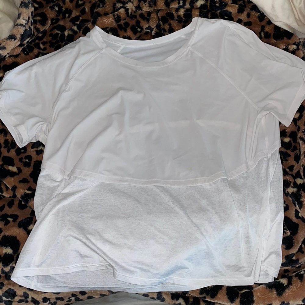 🍋lululemon running shirt